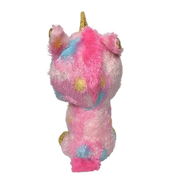 Ty Beanie Boos Fantasia Pink Unicorn Plush Stuffed Animal 2019 6.5" - Picture 3 of 6